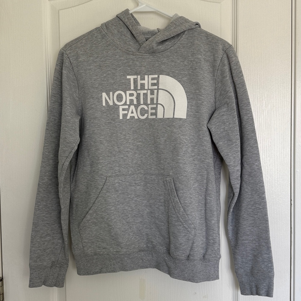 The North Face Heather Gray Pullover Hoodie